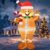 Joiedomi 5 FT Christmas Inflatable Outdoor Decoration, Christmas Blow Ups Gingerbread Man Inflatable with Candy Canes, Christmas Outdoor Inflatables Gingerbread with LEDs for Outdoor Christmas Decor