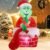 6FT Christmas Inflatable Outdoor Decorations Green Ugly Monster with Built-in LED Lights Blow up Yard Decoration for Xmas Halloween Holiday Party