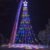 Christmas Decoration Star Lights Outdoor,317 LED 16.4Ft Christmas Tree Toppers String Lights[8 Modes& Waterproof] for Halloween Xmas New Year Holiday Birthday (Multicolor)