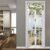 3D Peel and Stick Door Sticker European Style Arch Pastoral Door Wall Murals Wallpaper self-Adhesive PVC Door Decal for Living Room Bedroom Decoration